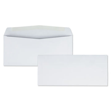 Quality Park™ Business Envelope, #10, Commercial Flap, Gummed Closure, 4.13 X 9.5, White, 500-box freeshipping - TVN Wholesale